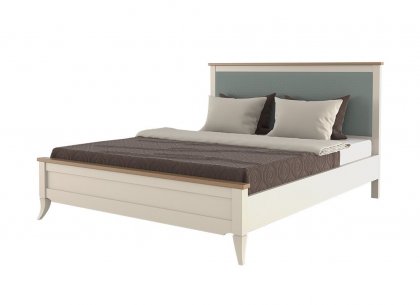 Кровать Rimini с  мягким изголовьем