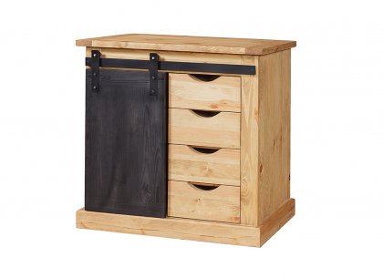 Тумба ROLLER-MB1P+4T