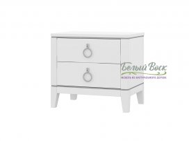 Тумба прикроватная Сильвия (2 ящика)