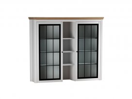 Надстройка буфета Сканди 2223СТЧ (белый воск/антик)