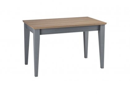 Стол обеденный Сканди 120 (серый 7046/антик)