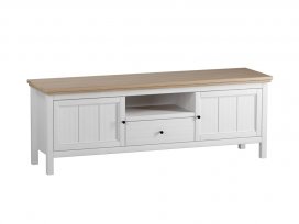 Тумба ТВ 21 Сканди (белый воск/антик) 72201