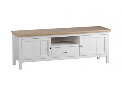 Тумба ТВ 21 Сканди (белый воск/антик) 72201