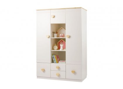 Шкаф 3-створчатый №1 Тимберика Кидс