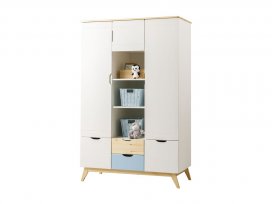 Шкаф 3-створчатый №2 Тимберика Кидс